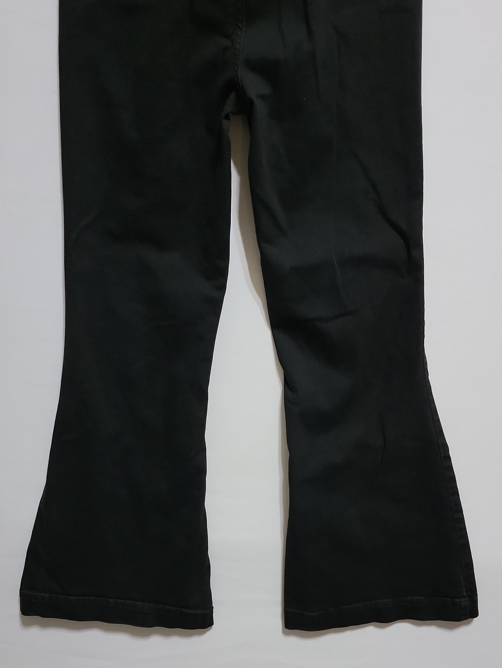 Torrid Sky High Flare Jeans Black Size 10T 10 Tall Super Soft Contrast Stitch - Picture 8 of 12